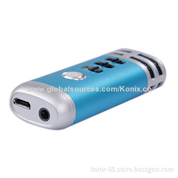 K8 Pocket Microphone, Support with PC, iPhone, MP3, 4 Player